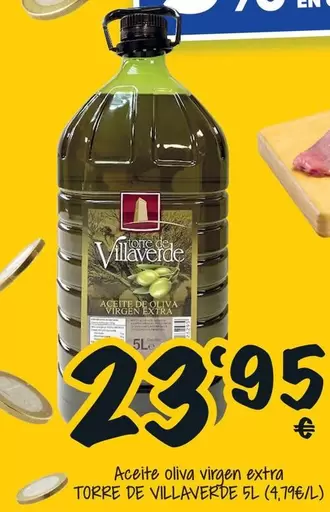 Oferta de Torre De Villaverde - Aceite Oliva Virgen Extra por 23,95€ en Cash Fresh