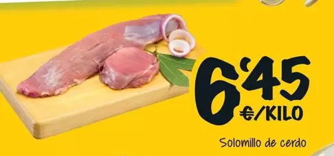 Oferta de Solomillo De Cerdo por 6,45€ en Cash Fresh