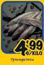 Oferta de Pijota Negra Fresca por 4,99€ en Cash Fresh