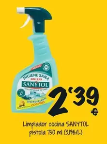 Oferta de Sanytol - Limpiador Cocina por 2,39€ en Cash Fresh