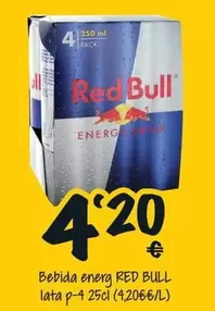 Oferta de Red Bull - Bebida Energ por 4,2€ en Cash Fresh