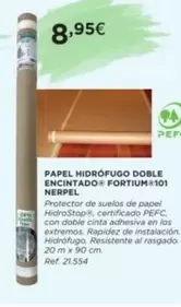 Oferta de Nerpel - Papel Hidrofugo Doble Encintado Fortium 101  por 8,95€ en Coferdroza