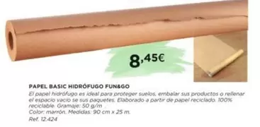 Oferta de Fun & Go - Papel Basic Hidrófugo  por 8,45€ en Coferdroza