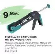 Oferta de Wolfcraft - Pistola De Cartuchos por 9,95€ en Coferdroza