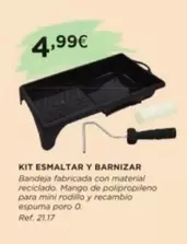 Oferta de Kit Esmaltar Y Barnizar por 4,99€ en Coferdroza