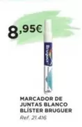 Oferta de Bruguer - Marcador De Juntas Blanco Blister por 8,95€ en Coferdroza