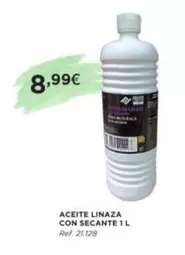 Oferta de Aceite Linaza Con Secante por 8,99€ en Coferdroza