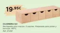 Oferta de Cajonera por 19,95€ en Coferdroza