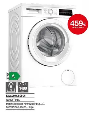 Oferta de Bosch - Lavadora por 459€ en Milar