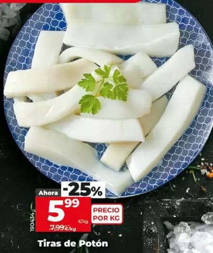 Oferta de Tiras De Poton por 5,99€ en Dia