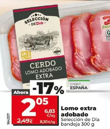 Oferta de Dia Seleccion Mundial - Lomo Extra Adobado por 2,05€ en Dia