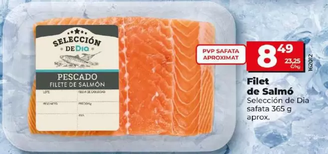 Oferta de Seleccion De Dia - Filete De Salmon por 8,49€ en Dia