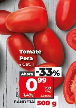 Oferta de Tomate Pera por 0,99€ en Dia