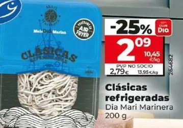 Oferta de Dia Mari Marinera - Clasicas Refrigeradas por 2,09€ en Dia