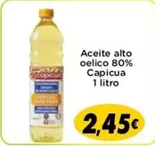 Oferta de Capicua - Aceite Alto Oelico 80% por 2,45€ en Supermercados Piedra