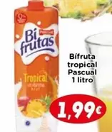 Oferta de Pascual - Bífruta Tropical  por 1,99€ en Supermercados Piedra