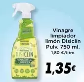 Oferta de Disiclin - Vinagre Limpiador Limón por 1,35€ en Supermercados Piedra