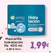 Oferta de Ifa Unnia - Mascarilla Hidratación por 1,99€ en Supermercados Piedra