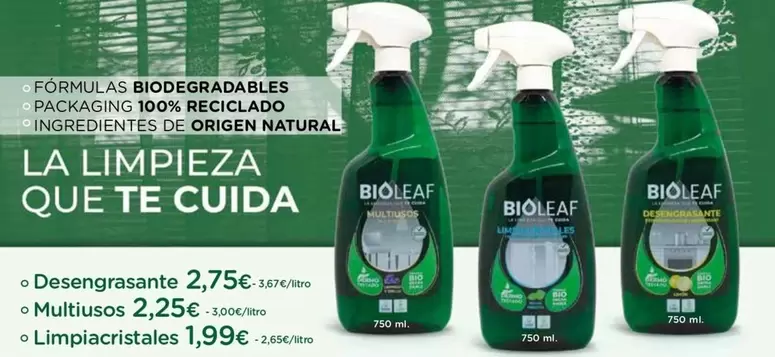 Oferta de Bio - Formulas Biodegradables por 2,75€ en Supermercados Piedra