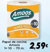 Oferta de Amoos - Papel De Cocina por 2,59€ en Supermercados Piedra