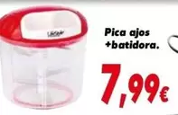 Oferta de Pica Ajos +batidora por 7,99€ en Supermercados Piedra