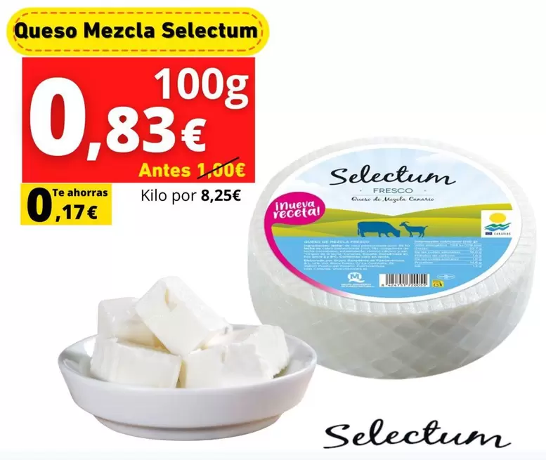 Oferta de Seleccion - Kilo Por 8,25 por 0,83€ en Tu Trébol Hipermercados