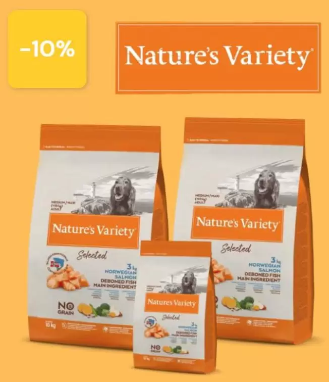 Oferta de Norwegian - Nature's Variety Selected Range en Mascotas1000