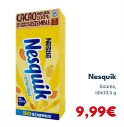 Oferta de Nestlé - Nesquik por 9,99€ en Cash Unide