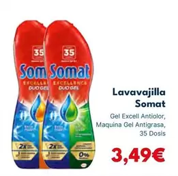 Oferta de Somat - Lavavajilla por 3,49€ en Cash Unide