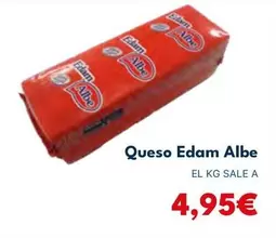 Oferta de Albe - Queso Edam por 4,95€ en Cash Unide