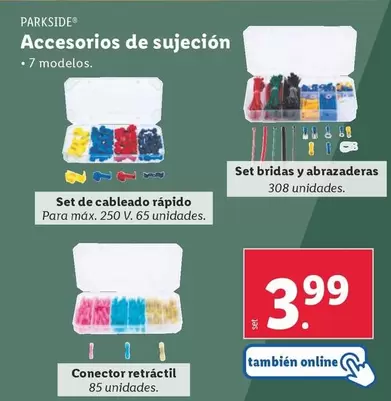 Oferta de Parkside - Accesorios De Sujeción por 3,99€ en Lidl