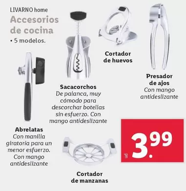 Oferta de Livarno Home - Accesorios De Cocina por 3,99€ en Lidl