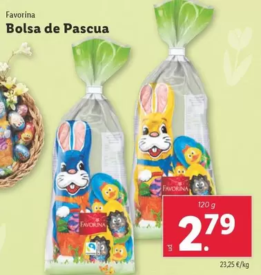 Oferta de Favorina - Bolsa De Pascua por 2,79€ en Lidl