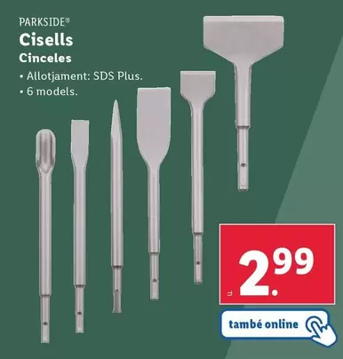 Oferta de Parkside - Cinceles  por 2,99€ en Lidl