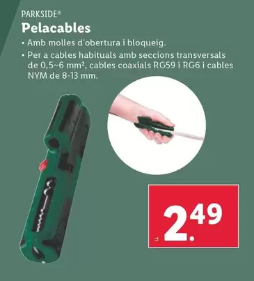 Oferta de Parkside - Pelacables por 2,49€ en Lidl