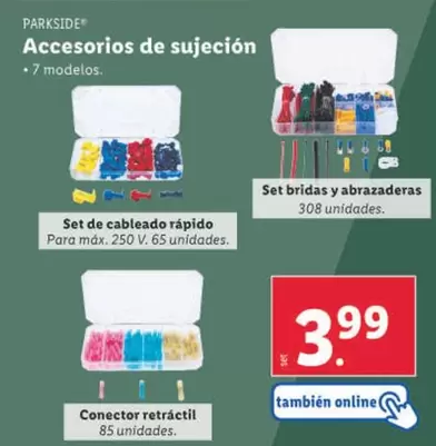 Oferta de Parkside - Accesorios De Sujecion por 3,99€ en Lidl