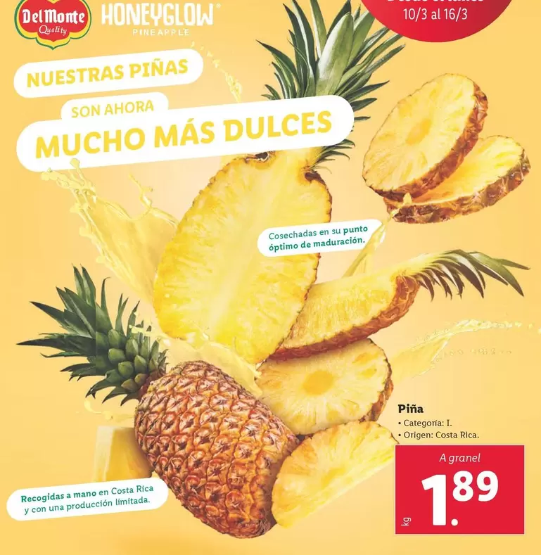 Oferta de Piña por 1,89€ en Lidl