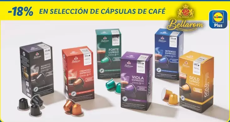 Oferta de Bellarom - En Seleccion De Capsulas De Cafe en Lidl