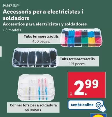 Oferta de Parkside - Accesorios Para Electricistas Y Soldadores por 2,99€ en Lidl