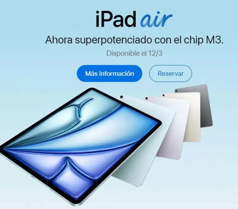 Oferta de Apple - Ipad Air en Apple