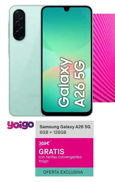 Oferta de Yoigo - Galaxy A26 5g en Phone House