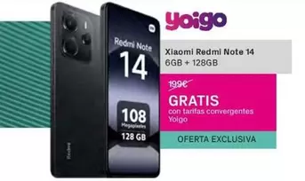 Oferta de Yoigo - Redmi Note 14 en Phone House