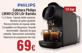 Oferta de Philips - Cafetera Lm9012/20 Lor Barista por 69€ en Froiz