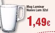 Oferta de Mug Luminar Nuevo por 1,49€ en Froiz