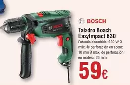 Oferta de Bosch - Taladro  Easylmapct 630 por 59€ en Froiz