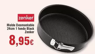 Oferta de Zenker - Molde Desmontable 1 Fondo Black por 8,95€ en Froiz