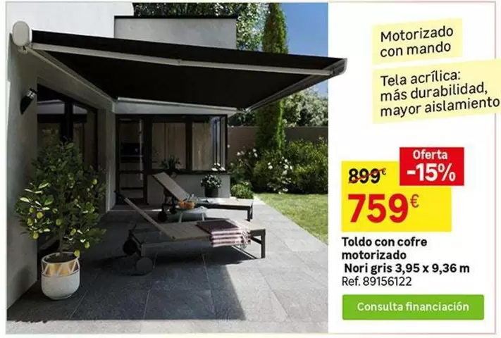 Oferta de Coldo Con Cofre Motorizado por 759€ en Leroy Merlin