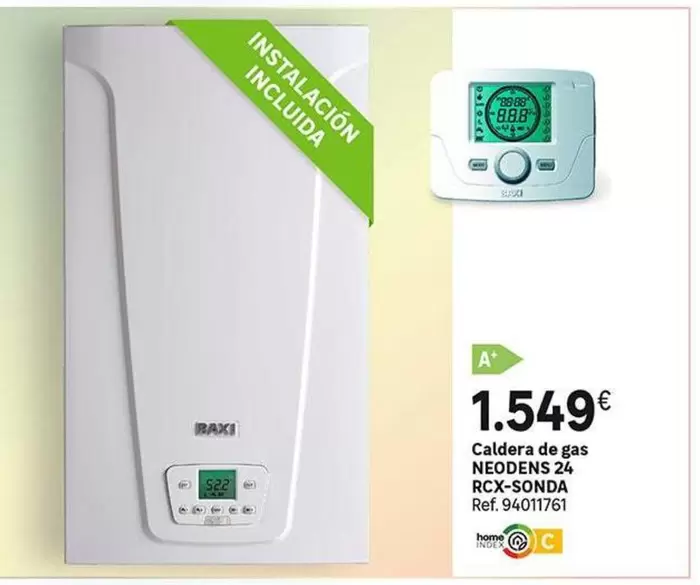 Oferta de Baxi - Caldera De Gas por 1549€ en Leroy Merlin