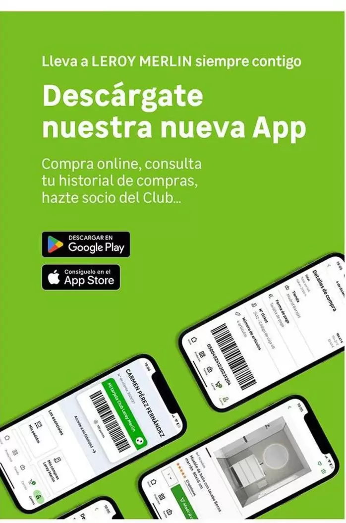 Oferta de Leroy - DescarGATE Nuestra Nueva App en Leroy Merlin