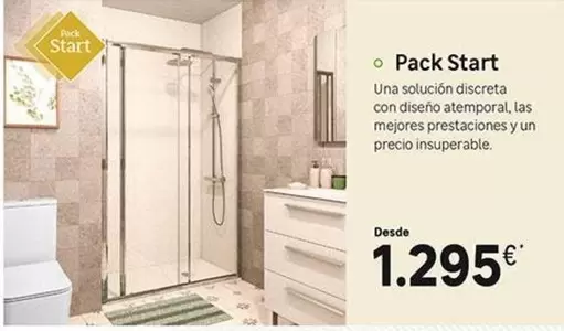 Oferta de Pack Start por 1295€ en Leroy Merlin